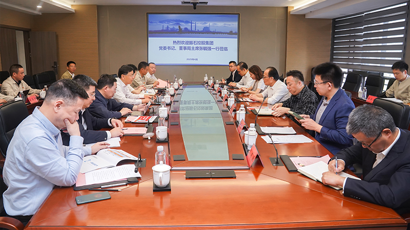 集团党委书记、董事局主席张毓强一行到访宁钢_ng28南宫娱乐官网官网